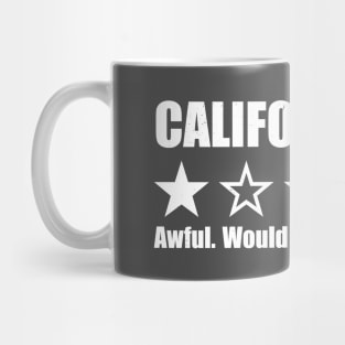 California One Star Review Mug